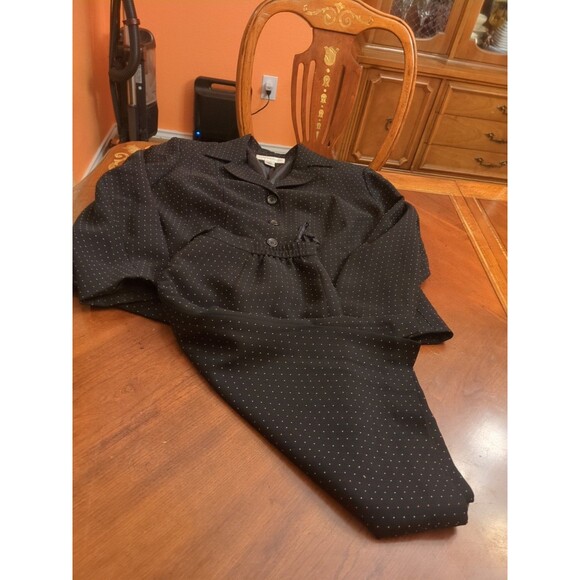 Jones New York Skirt Suit  Polka Dot MULT Color 2 Piece Size 18W - Picture 1 of 5